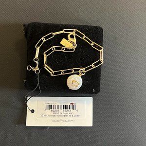 Coach Pearl Drop Bracelet